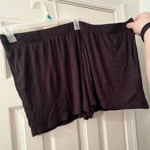 3X Stylish Women's Basic Black Shorts